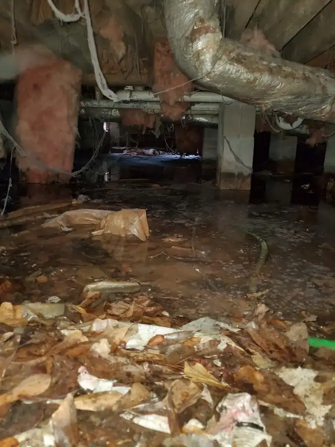 Crawl space flood assessment for Leak Detection & Repair in McPherson